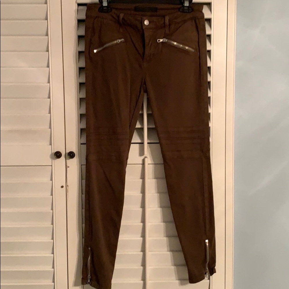 Joe’s brown pants